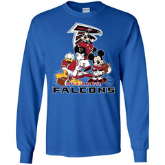 Mickey Mouse Atlanta Falcons American Football Nfl Sports Shirt Men Long Sleeve Shirt Men Long Sleeve Shirt - parenttees