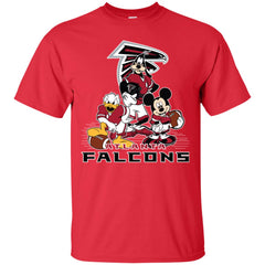 Mickey Mouse Atlanta Falcons American Football Nfl Sports Shirt Men Cotton T-Shirt Men Cotton T-Shirt - parenttees