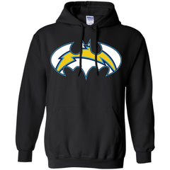 We Are The Los Angeles Chargers Batman Nfl Mashup Pullover Hoodie Sweatshirt Pullover Hoodie Sweatshirt - parenttees