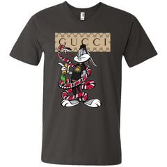 Gucci Rabbit Snake Gift Birthday T-shirt Men V-Neck T-Shirt Men V-Neck T-Shirt - parenttees