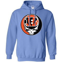 Cincinnati Bengals Grateful Dead Steal Your Face Football Nfl Shirts Pullover Hoodie Sweatshirt Pullover Hoodie Sweatshirt - parenttees