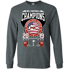 Nfl – Football Champions Kansas City Chiefs Super Bowl 2019 Men Long Sleeve Shirt Men Long Sleeve Shirt - parenttees