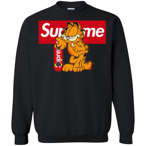 Supreme Tiger T-shirt Crewneck Pullover Sweatshirt Black / S Crewneck Pullover Sweatshirt - parenttees