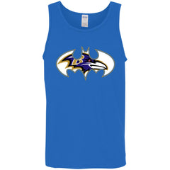 We Are The Baltimore Ravens Batman Nfl Mashup Men Cotton Tank Men Cotton Tank - parenttees