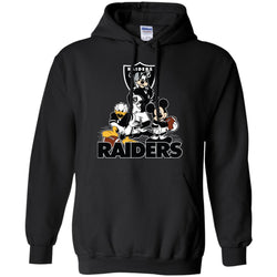 Mickey Mouse Oakland Raiders American Football Nfl Sports Shirt Pullover Hoodie Sweatshirt