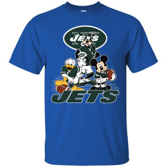 Mickey Mouse New York Jets American Football Nfl Sports Shirt Men Cotton T-Shirt Men Cotton T-Shirt - parenttees