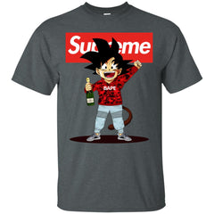 Supreme Songoku T-shirt Men Cotton T-Shirt Men Cotton T-Shirt - parenttees