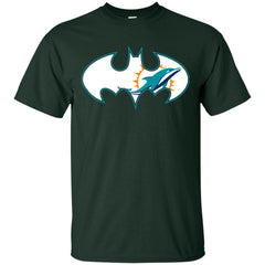 We Are The Miami Dolphins Batman Nfl Mashup Men Cotton T-Shirt Men Cotton T-Shirt - parenttees