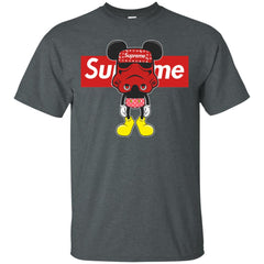 Supreme Robot Mickey Hot T-shirt Men Cotton T-Shirt Men Cotton T-Shirt - parenttees