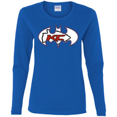 We Are The Kansas City Chiefs Batman Nfl Mashup Women Long Sleeve Shirt Women Long Sleeve Shirt - parenttees