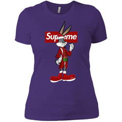 Supreme Rabbit Party T-shirt Women Cotton T-Shirt Women Cotton T-Shirt - parenttees