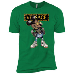 Versace Mickey Mouse Cartoon T-shirt Men Short Sleeve T-Shirt Men Short Sleeve T-Shirt - parenttees