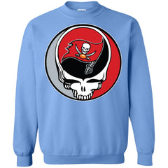 Tampa Bay Buccaneers Grateful Dead Steal Your Face Football Nfl Shirts Crewneck Pullover Sweatshirt Crewneck Pullover Sweatshirt - parenttees