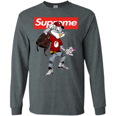 Supreme Rabbit Shirt Men Long Sleeve Shirt Men Long Sleeve Shirt - parenttees