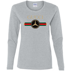 Gucci Mercedes T-shirt Women Long Sleeve Shirt