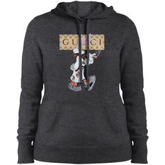 Gucci Rabbit Smoking Tshirt Women Hooded Sweatshirt Women Hooded Sweatshirt - parenttees