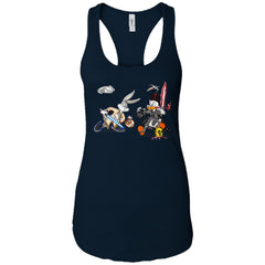 Star Wars T-shirts Rabbit Vs Duck Donald Funny Women Tank Top Women Tank Top - parenttees