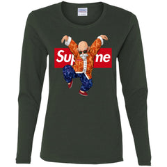 Supreme Kame Turtle Dragon Ball T-shirt Women Long Sleeve Shirt Women Long Sleeve Shirt - parenttees