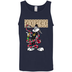 Gucci Rabbit Snake Gift Birthday T-shirt Men Cotton Tank Men Cotton Tank - parenttees