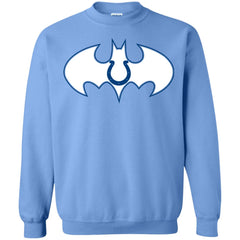 We Are The Indianapolis Colts Batman Nfl Mashup Crewneck Pullover Sweatshirt Crewneck Pullover Sweatshirt - parenttees