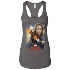 Marvel Captain Marvel Powers Portrait Women Tank Top Women Tank Top - parenttees