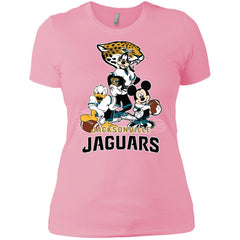 Mickey Mouse Jacksonville Jaguar American Football Nfl Sports Shirt Women Cotton T-Shirt Women Cotton T-Shirt - parenttees