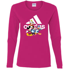 Aidas Mickey Mouse And Friends Disney T-shirt Women Long Sleeve Shirt Women Long Sleeve Shirt - parenttees