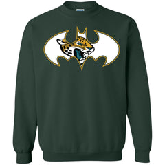 We Are The Jacksonville Jaguars Batman Nfl Mashup Crewneck Pullover Sweatshirt Crewneck Pullover Sweatshirt - parenttees