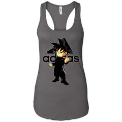 Goku Adidas Black T-shirt Women Tank Top Women Tank Top - parenttees