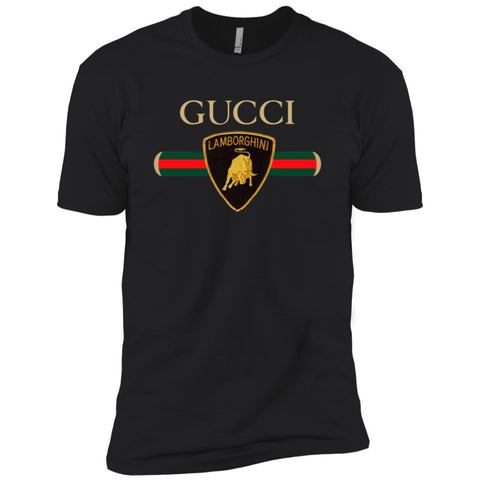 Gucci Lamborghini T-shirt Men Short Sleeve T-Shirt Black / X-Small Men Short Sleeve T-Shirt - parenttees