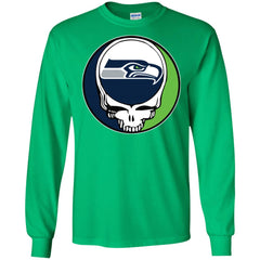 Seattle Seahawks Grateful Dead Steal Your Face Football Nfl Shirts Men Long Sleeve Shirt Men Long Sleeve Shirt - parenttees