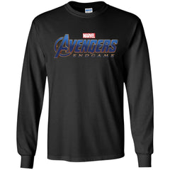 Marvel Avengers Endgame Movie Logo Graphic Men Long Sleeve Shirt Men Long Sleeve Shirt - parenttees