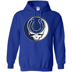 Indianapolis Colts Grateful Dead Steal Your Face Football Nfl Shirts Pullover Hoodie Sweatshirt Pullover Hoodie Sweatshirt - parenttees