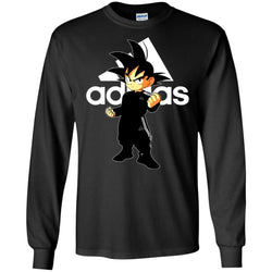 Goku Treding Adidas White T-shirt Men Long Sleeve Shirt