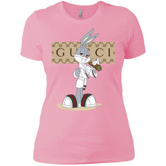 Gucci Rabbit Smoking Funny T-shirt Women Cotton T-Shirt Women Cotton T-Shirt - parenttees