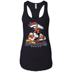 Mickey Mouse Denver Broncos American Football Nfl Sports Shirt Women Tank Top