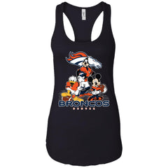 Mickey Mouse Denver Broncos American Football Nfl Sports Shirt Women Tank Top Women Tank Top - parenttees