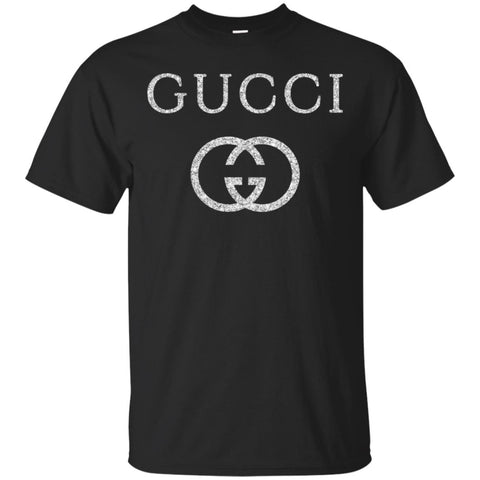 Vintage Gucci Logo Inspired Men Cotton T-Shirt Black / S Men Cotton T-Shirt - parenttees