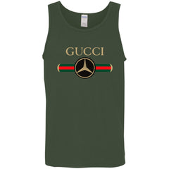 Gucci Mercedes T-shirt Men Cotton Tank Men Cotton Tank - parenttees