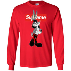 Supreme Rabbit T-shirt Men Long Sleeve Shirt