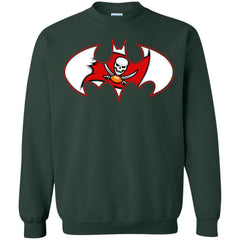 We Are The Tampa Bay Buccaneers Batman Nfl Mashup Crewneck Pullover Sweatshirt Crewneck Pullover Sweatshirt - parenttees