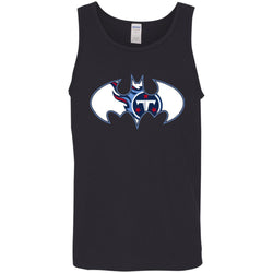 We Are The Tennessee Titans Batman Nfl Mashup Men Cotton Tank