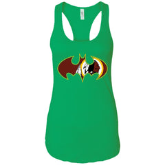 We Are The Washington Redskins Batman Nfl Mashup Women Tank Top Women Tank Top - parenttees