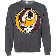 Washington Redskins Grateful Dead Steal Your Face Football Nfl Shirts Crewneck Pullover Sweatshirt Crewneck Pullover Sweatshirt - parenttees