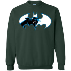 We Are The Carolina Panthers Batman Nfl Mashup Crewneck Pullover Sweatshirt Crewneck Pullover Sweatshirt - parenttees