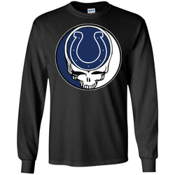 Indianapolis Colts Grateful Dead Steal Your Face Football Nfl Shirts Men Long Sleeve Shirt