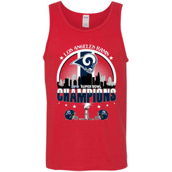 Nfl – Los Angeles Rams 2019 Super Bowl Champions Football Men Cotton Tank