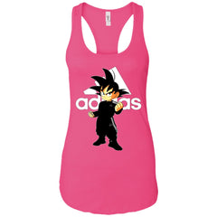 Goku Treding Adidas White T-shirt Women Tank Top Women Tank Top - parenttees