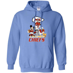 Nfl – Kansas City Chiefs Donald Duck Goofy Mickey Mouse Super Bowl 2019 Football Pullover Hoodie Sweatshirt Pullover Hoodie Sweatshirt - parenttees