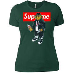 Supreme Bear Guns T-shirt Women Cotton T-Shirt Women Cotton T-Shirt - parenttees